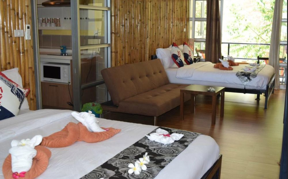 Zone6 Coworking Beach Apartment Old 2W Beach Hostel, Koh Samui Bophut Eksteriør billede