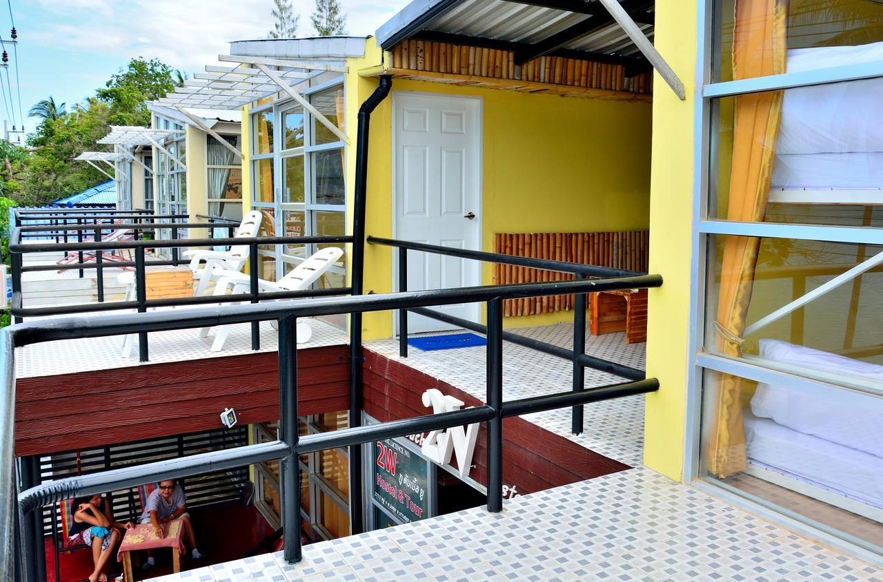 Zone6 Coworking Beach Apartment Old 2W Beach Hostel, Koh Samui Bophut Eksteriør billede